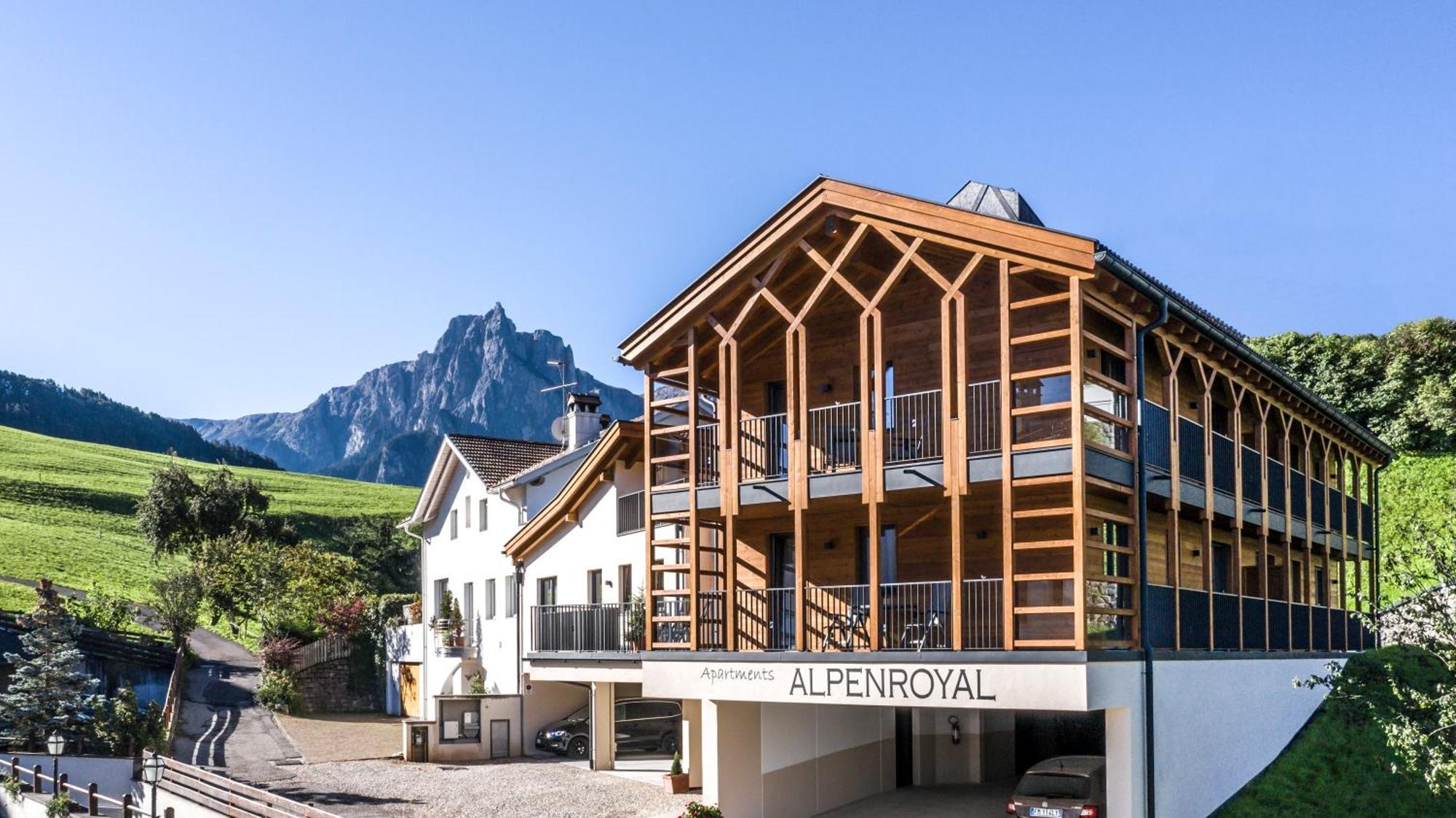 Hotel Alpenroyal Castelrotto Kültér fotó
